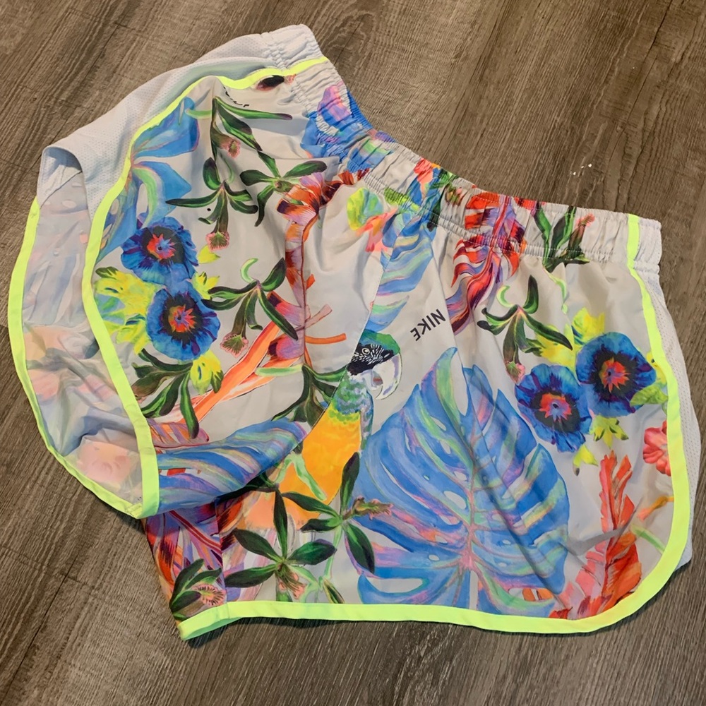 Nike tropical sports shorts